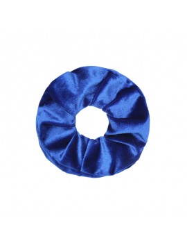Μπλε ηλεκτρίκ βελούδινο scrunchie