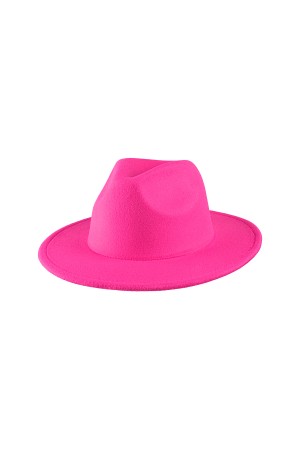 Μονόχρωμο καπέλο - Ροζ