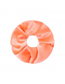 Πορτοκαλί βελούδινο scrunchie